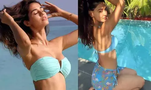 లోదుస్తుల్లో దిశ టూమచ్ హాట్ షో..