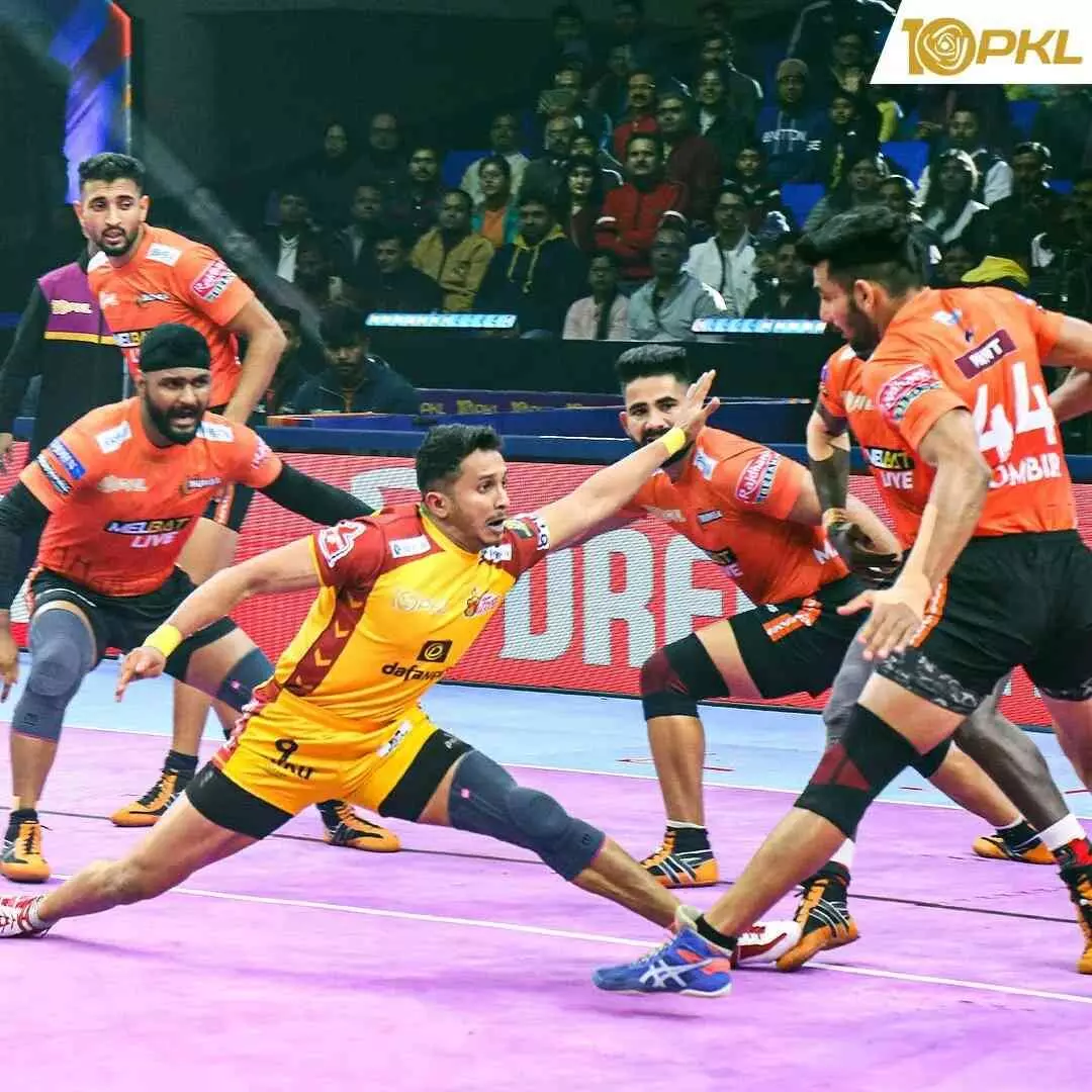 యు ముంబా చేతిలో తెలుగు టైటాన్స్ చిత్తు యు ముంబా చేతిలో తెలుగు టైటాన్స్ చిత్తు