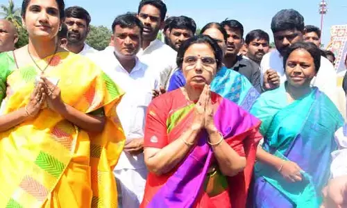 ఈ రోజు ఉమ్మడి శ్రీకాకుళం జిల్లాలో నారా భువనేశ్వరి పర్యటన