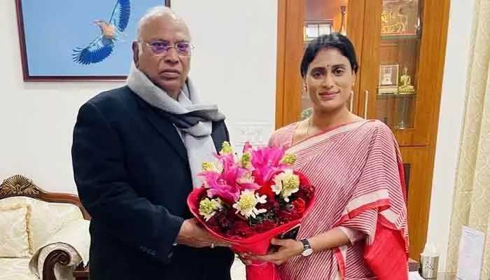 పార్టీ ఏ బాధ్యత ఇచ్చినా సంతోషమే: షర్మిల పార్టీ ఏ బాధ్యత ఇచ్చినా సంతోషమే: షర్మిల