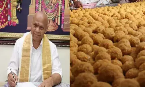 TTD: అయోధ్య‌ రామునికి శ్రీ‌వారి ల‌డ్డూలు.. టీటీడీ ఈవో ఏవి ధర్మారెడ్డి