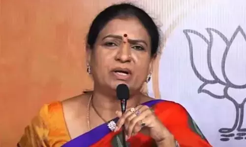 కాళేశ్వరం అవినీతిపై విచారణకు కాలయాపన చేస్తున్న కాంగ్రెస్ : బీజేపీ జాతీయ ఉపాధ్యక్షురాలు డీకే అరుణ