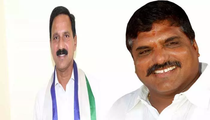 బొత్సని కలిసిన ఎస్.కోట ఎమ్మెలే.. ఎదో ఆశించే నాపై ఫిర్యాదులు బొత్సని కలిసిన ఎస్.కోట ఎమ్మెలే.. ఎదో ఆశించే నాపై ఫిర్యాదులు