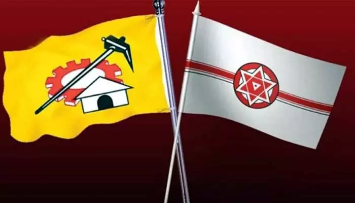 టీడీపీ సిట్టింగ్ సీటుపై జనసేన ఫోకస్.. చంద్రబాబు ఒప్పుకుంటారా....? టీడీపీ సిట్టింగ్ సీటుపై జనసేన ఫోకస్.. చంద్రబాబు ఒప్పుకుంటారా....?