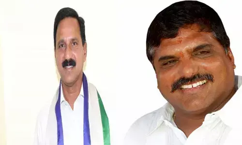 బొత్సని కలిసిన ఎస్.కోట ఎమ్మెలే.. ఎదో ఆశించే నాపై ఫిర్యాదులు
