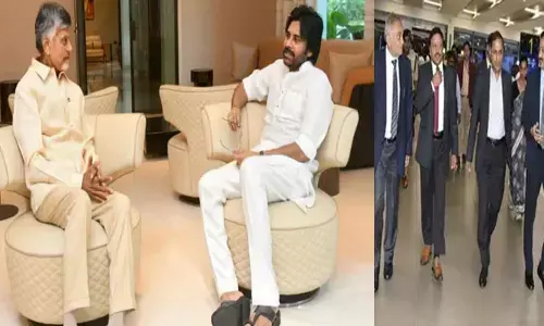 ఏపీకి చేరుకున్న కేంద్ర ఎన్నికల సంఘం.. కలవనున్న చంద్రబాబు, పవన్ కళ్యాణ్