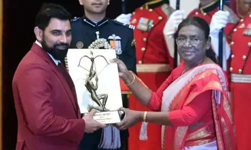 క్రీడాపురస్కారాలు ప్రదానం చేసిన రాష్ట్రపతి