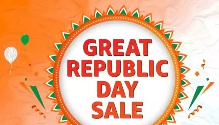 ఫ్లిప్ కార్ట్, అమెజాన్ లో రిపబ్లిక్ డే సేల్.. ఎప్పటి నుంచో తెలుసా.. ఫ్లిప్ కార్ట్, అమెజాన్ లో రిపబ్లిక్ డే సేల్.. ఎప్పటి నుంచో తెలుసా..