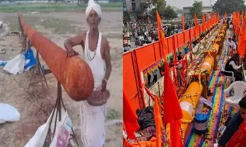 అయోధ్యలో 108 అడుగుల అగరబత్తి.. వెలిగిస్తే 55 కి.మీ లకు సువాసన