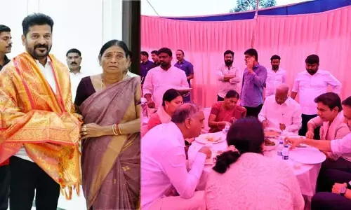 ఉద్యమకారుల విషయంలో బీఆర్ఎస్ డిఫెన్స్.. అనూహ్యంగా శంకరమ్మతో లంచ్ మీటింగ్