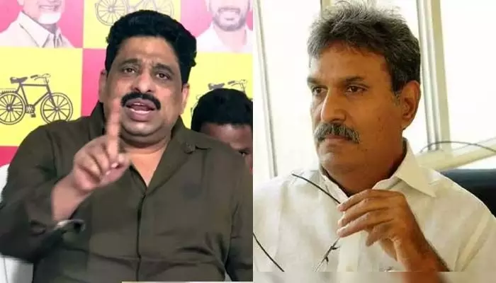 కేశినేని నాని ఓ ఊసరవెల్లి.. బుద్దా వెంకన్న తీవ్ర వ్యాఖ్యలు కేశినేని నాని ఓ ఊసరవెల్లి.. బుద్దా వెంకన్న తీవ్ర వ్యాఖ్యలు
