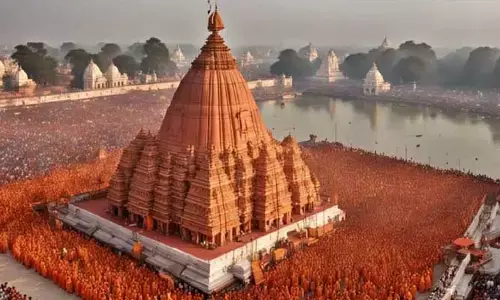 సరయూనది ఒడ్డున మహాయాగం.. 21 వేల మంది పూజారులతో రామనామ యజ్ఞం..