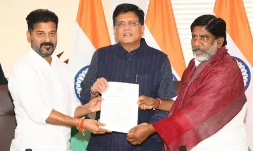 రూ.4వేల కోట్ల నిధులు విడుదల చేయండి.. కేంద్ర మంత్రి పీయూష్ గోయల్‌కు సీఎం రేవంత్, భట్టి విజ్ఞప్తి