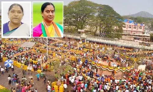 MEDARAM : మేడారం జాతర ఏర్పాట్లను పరిశీలించనున్న మంత్రులు