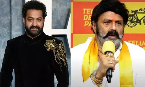 బాలకృష్ణ వచ్చి వెళ్లగానే జూనియర్ NTR ఫ్లెక్సీల తొలగింపు కలకలం