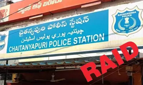 BREAKING : చైతన్యపురి పోలీస్‌స్టేషన్‌లో ఏసీబీ అధికారుల సోదాలు