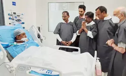 తమ్మినేనిని పరామర్శించిన డిప్యూటీ సీఎం భట్టి విక్రమార్క