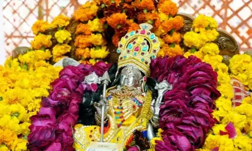 గర్భగుడిలో కొలువుతీరిన అయోధ్య రామ్‌లల్లా