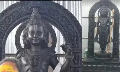 అదిగో.. అల్లదిగో.. అయోధ్య రాముడి దివ్య స్వరూపం