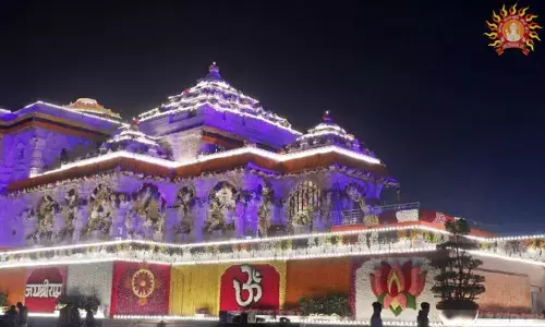 అందాల అయోధ్య.. ముస్తాబైన రామమందిరం దృశ్యమాలిక