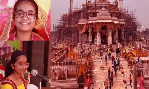 14 ఏళ్ల  బాలిక గొప్ప సంకల్పం..  రామమందిర నిర్మాణానికి ఏకంగా రూ.52 లక్షలు విరాళం