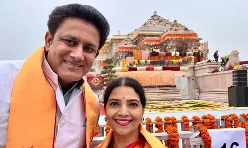 రామ్ లల్లా ఆశీర్వాదం కోసం ఎదురు చూస్తున్నా: అనిల్ కుంబ్లే