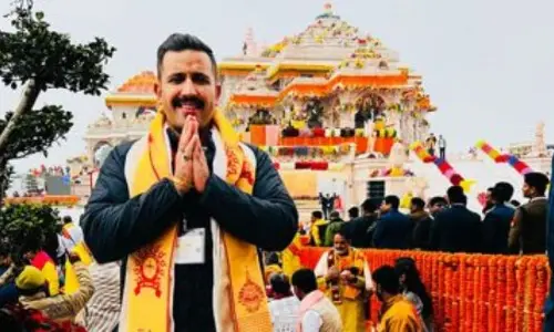 రామమందిర వేడుకలో కాంగ్రెస్ మంత్రి, మాజీ సీఎం కొడుకు.. ఎవరు ?