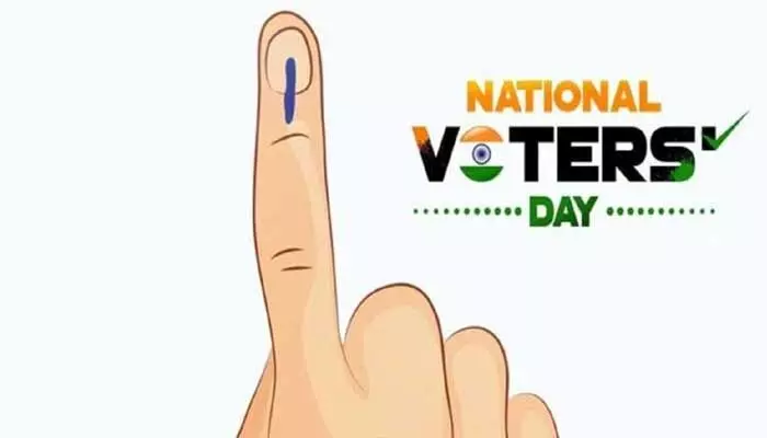 జనవరి 25నే జాతీయ ఓటర్ల దినోత్సవాన్ని ఎందుకు జరుపుకుంటారు ? జనవరి 25నే జాతీయ ఓటర్ల దినోత్సవాన్ని ఎందుకు జరుపుకుంటారు ?
