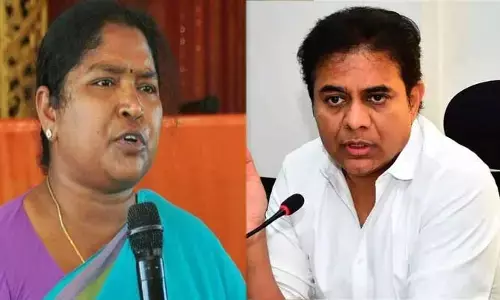 KTRకు మైండ్ బ్లాక్.. మంత్రి సీతక్క సంచలన వ్యాఖ్యలు