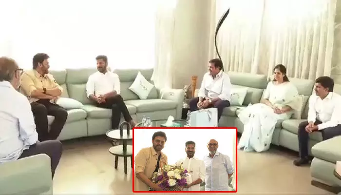 సీఎం రేవంత్ రెడ్డితో దగ్గుబాటి ఫ్యామిలీ.. ఆ కేసు కోసమేనా..? సీఎం రేవంత్ రెడ్డితో దగ్గుబాటి ఫ్యామిలీ.. ఆ కేసు కోసమేనా..?