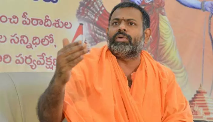 ఏపీ ఎన్నికల ఫలితాలపై స్వామి పరిపూర్ణనంద సంచలన జోస్యం ఏపీ ఎన్నికల ఫలితాలపై స్వామి పరిపూర్ణనంద సంచలన జోస్యం