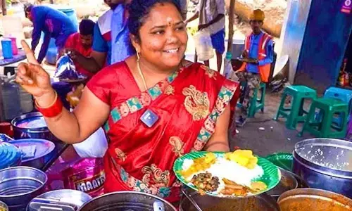 బుల్లితెరకు ఎంట్రీ ఇచ్చేసిన కుమారి ఆంటీ.. సోషల్ మీడియాను షేక్ చేస్తున్న వీడియో