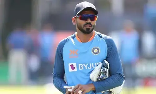 హోం గ్రౌండ్‌లో తొలి టెస్టు ఆడబోతున్న తెలుగు కుర్రాడు భరత్..