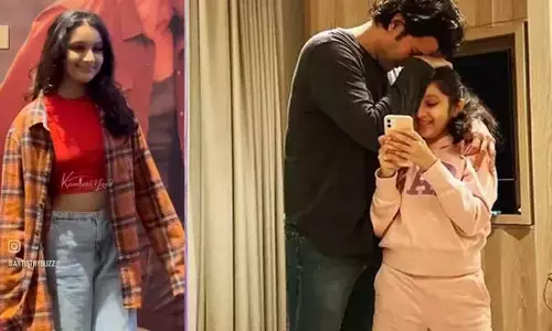 డాడీ స్టైల్ కాపీ కొట్టిన సితార.. అందరినీ కట్టిపడేసిందిగా!(వీడియో)