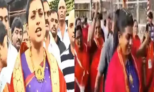 Breaking: ఆ మాట చెప్పండి మేడం..రోజాకు చుక్కలు చూపిన శ్రీవారి భక్తులు