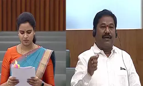 ప్రశ్నకు సమాధానం లేదన్న మంత్రి.. నిలదీసిన టీడీపీ ఎమ్మెల్యే..