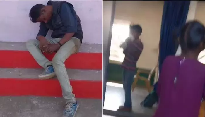 టీచర్ చేసే పనికి స్కూల్కు విద్యార్ధులు బంద్! టీచర్ చేసే పనికి స్కూల్కు విద్యార్ధులు బంద్!