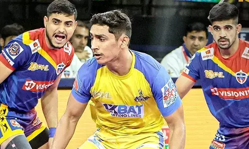 యూపీ యోధాస్‌పై తమిళ్ తలైవాస్ గెలుపు.. ప్లే ఆఫ్స్ ఆశలు సజీవం