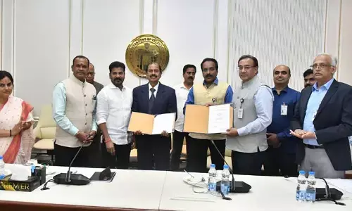 సీఎం రేవంత్ రెడ్డితో ఇస్రో చైర్మన్ భేటీ.. కీలక ఒప్పందం