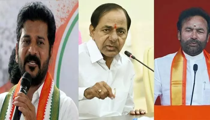 ఇండియా టుడే సర్వే: బీఆర్ఎస్, బీజేపీలకు సిట్టింగ్ స్థానాలు గల్లంతు ఇండియా టుడే సర్వే: బీఆర్ఎస్, బీజేపీలకు సిట్టింగ్ స్థానాలు గల్లంతు