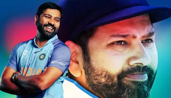 టీమిండియా కెప్టెన్ రోహిత్ శర్మ స్టైలిష్ లుక్ టీమిండియా కెప్టెన్ రోహిత్ శర్మ స్టైలిష్ లుక్