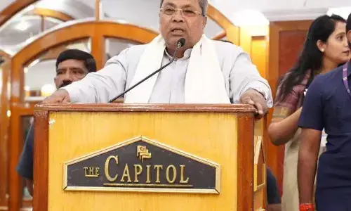 అమిత్ షా బహిరంగ చర్చకు రావాలని కర్ణాటక సీఎం సిద్ధరామయ్య సవాల్