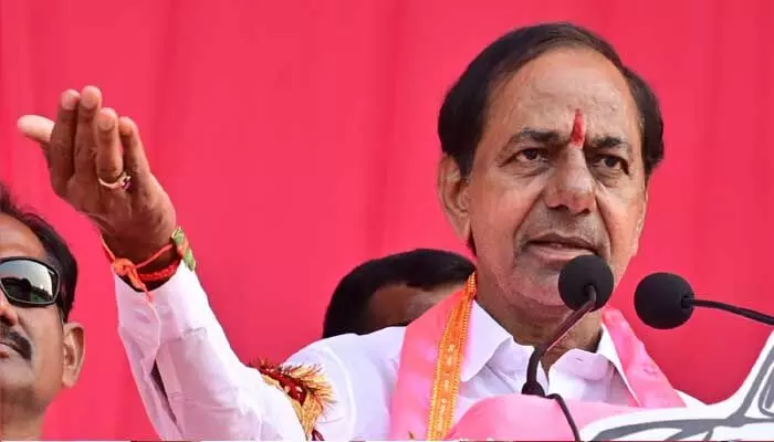 కాంగ్రెస్ ప్రభుత్వానికి కేసీఆర్ వార్నింగ్.. ఎమ్మెల్యేల మేడిగడ్డ పర్యటనపై స్పందన కాంగ్రెస్ ప్రభుత్వానికి కేసీఆర్ వార్నింగ్.. ఎమ్మెల్యేల మేడిగడ్డ పర్యటనపై స్పందన