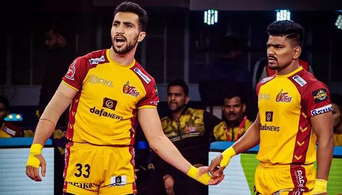 తెలుగు టైటాన్స్ ఖాతాలో మరో ఓటమి.. ప్లే ఆఫ్స్కు పాట్నా పైరేట్స్ తెలుగు టైటాన్స్ ఖాతాలో మరో ఓటమి.. ప్లే ఆఫ్స్కు పాట్నా పైరేట్స్