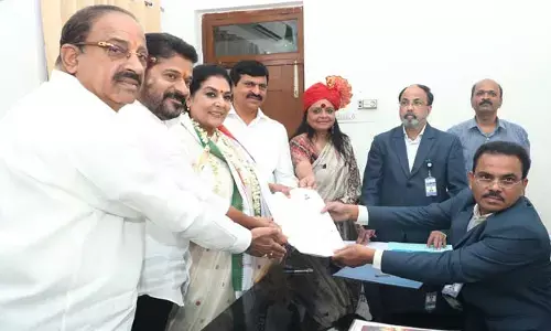 రాజ్యసభకు నామినేషన్ దాఖలు చేసిన కాంగ్రెస్ అభ్యర్థులు.. బీఆర్ఎస్‌కు ఒక రాజ్యసభ సీటు దక్కే అవకాశం!
