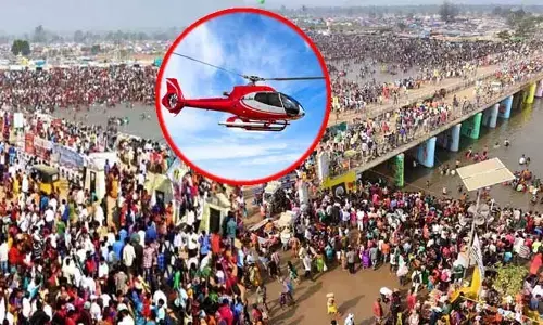 మేడారం వెళ్లే భక్తులకు భారీ శుభవార్త.. ఈ సారి ఆకాశమార్గంలో వెళ్లే ఛాన్స్
