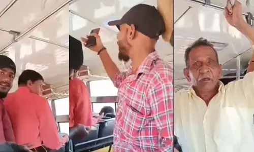 ఫ్రీ బస్ వల్ల మాకు సీట్లు దొరకట్లేదు!.. ఆర్టీసీ బస్సుల్లో పురుషుల ఆవేదన