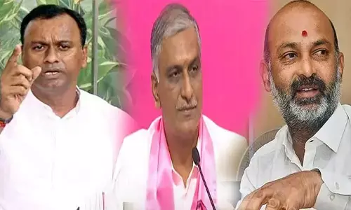 కేసీఆర్ పై కాంగ్రెస్, బీజేపీ బిగ్ స్కెచ్.. హరీశ్ రావునే టార్గెట్ వెనుక వ్యూహం ఇదేనా?