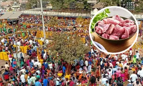మేడారం వద్ద ‘హలాల్ మాంసం’ తినడానికి వీళ్లేదు.. ప్రధాన పూజారి కీలక వ్యాఖ్యలు