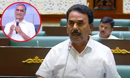 హరీశ్ రావు వెంటనే రాజీనామా చేయాలని మంత్రి జూపల్లీ డిమాండ్